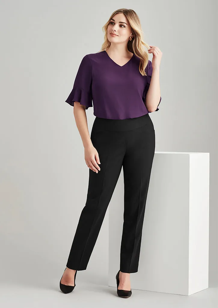 14021 WOMENS BANDLESS SLIM LEG PANT