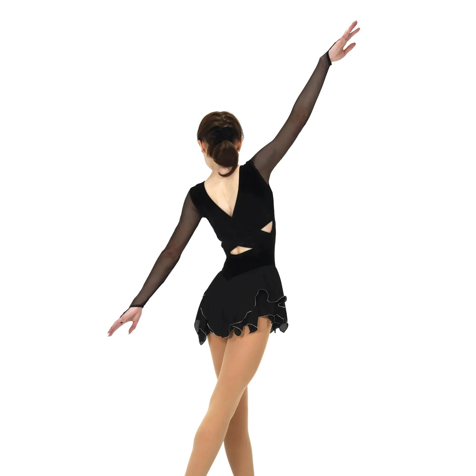 85 Figure Skating Demi-Pointe Dress Black or Ballet Pink