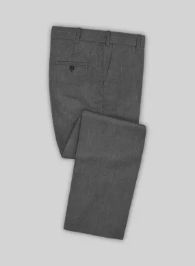 Bristol Gray Herringbone Pants