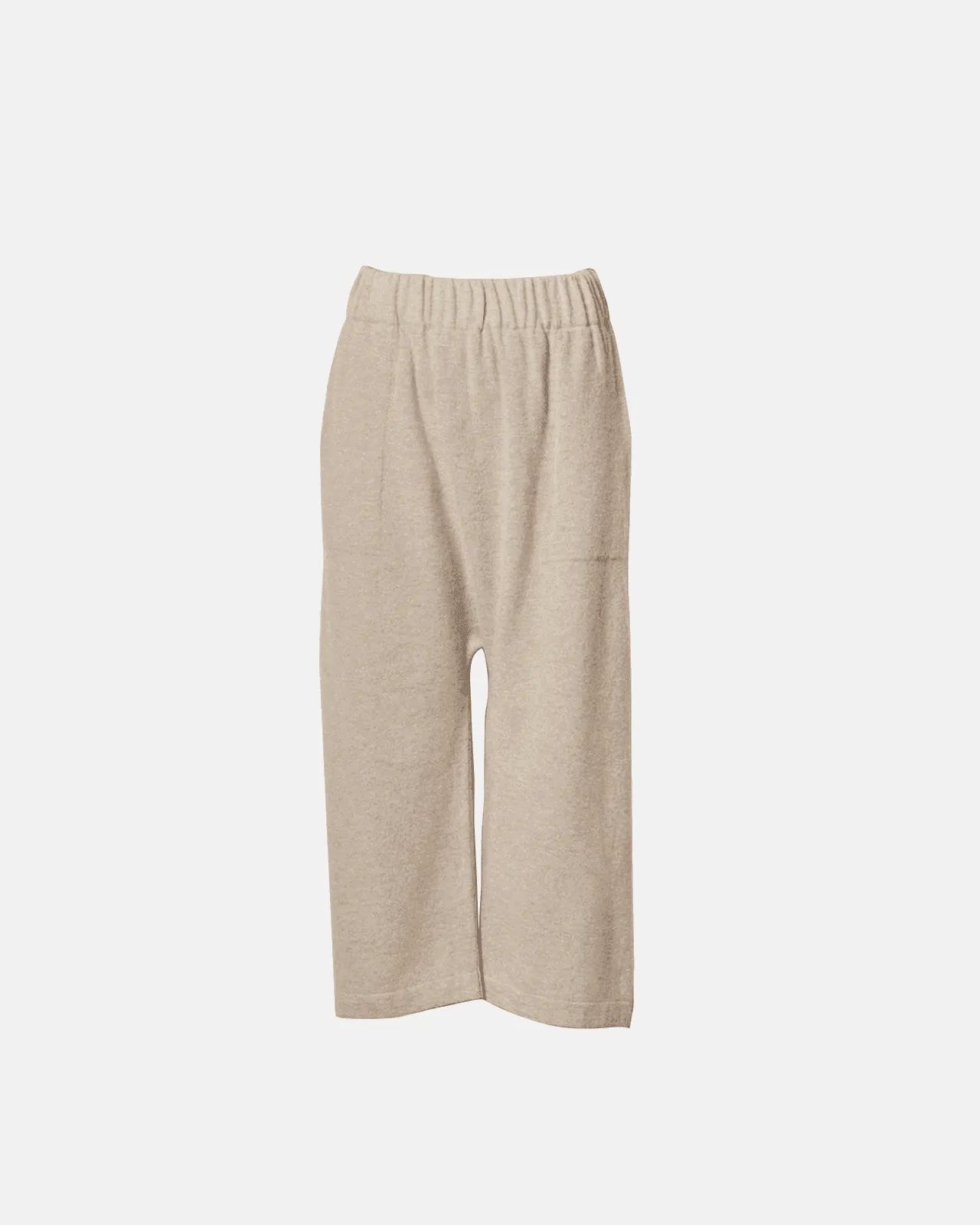 Cashmere Wool Blended Knit Pants