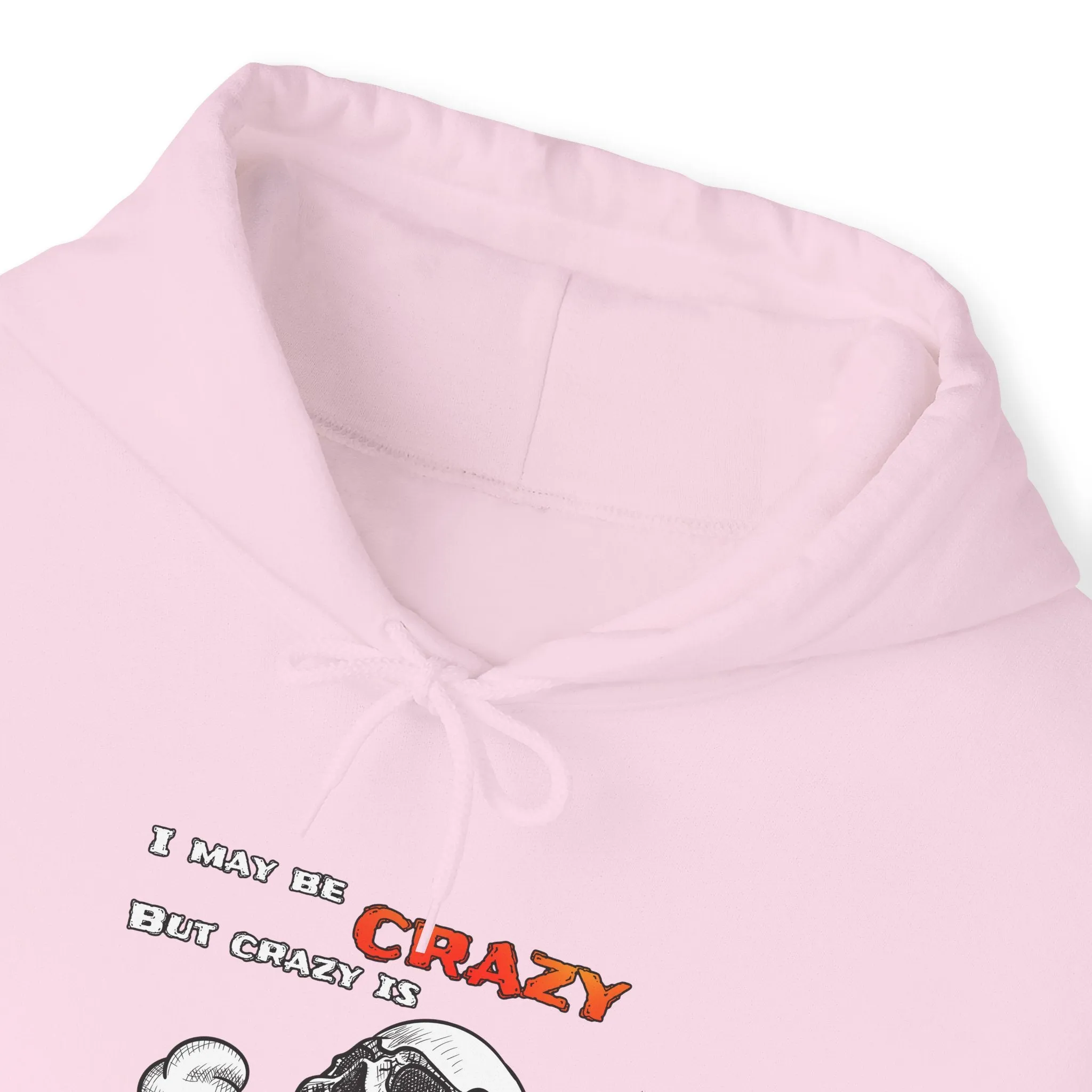 Crazy Skull Unisex Heavy Blend™ Hooded Sweatshirt