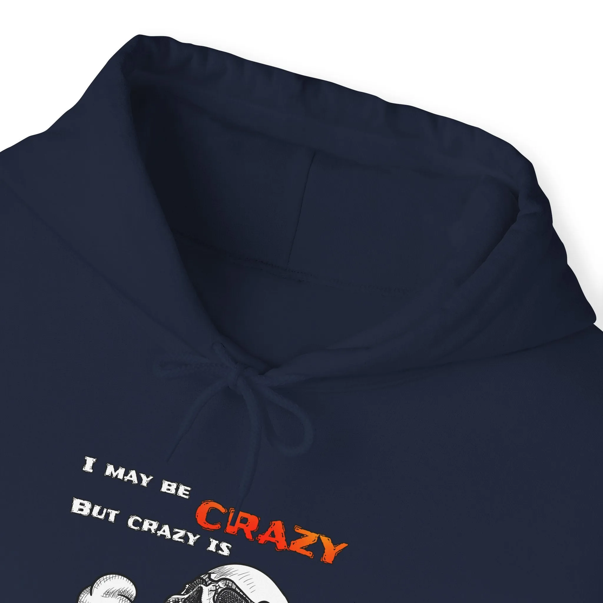 Crazy Skull Unisex Heavy Blend™ Hooded Sweatshirt