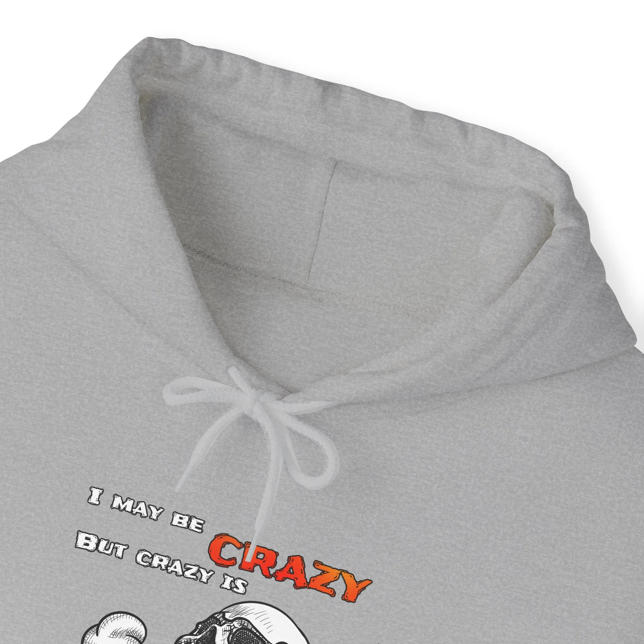 Crazy Skull Unisex Heavy Blend™ Hooded Sweatshirt