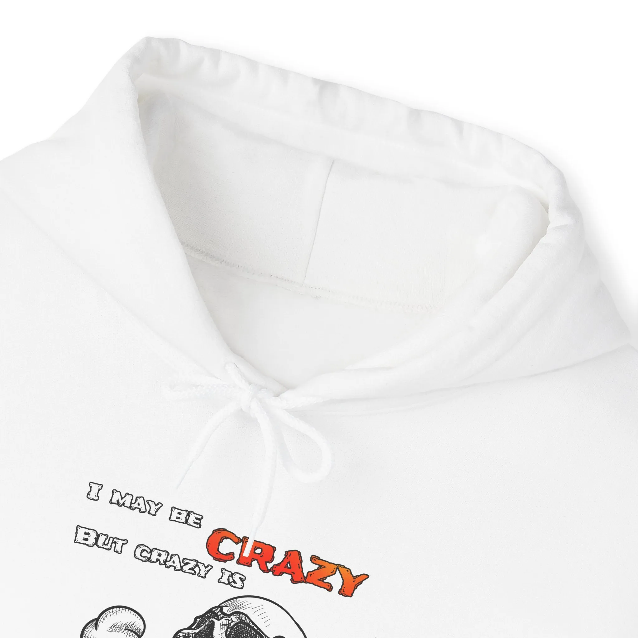 Crazy Skull Unisex Heavy Blend™ Hooded Sweatshirt