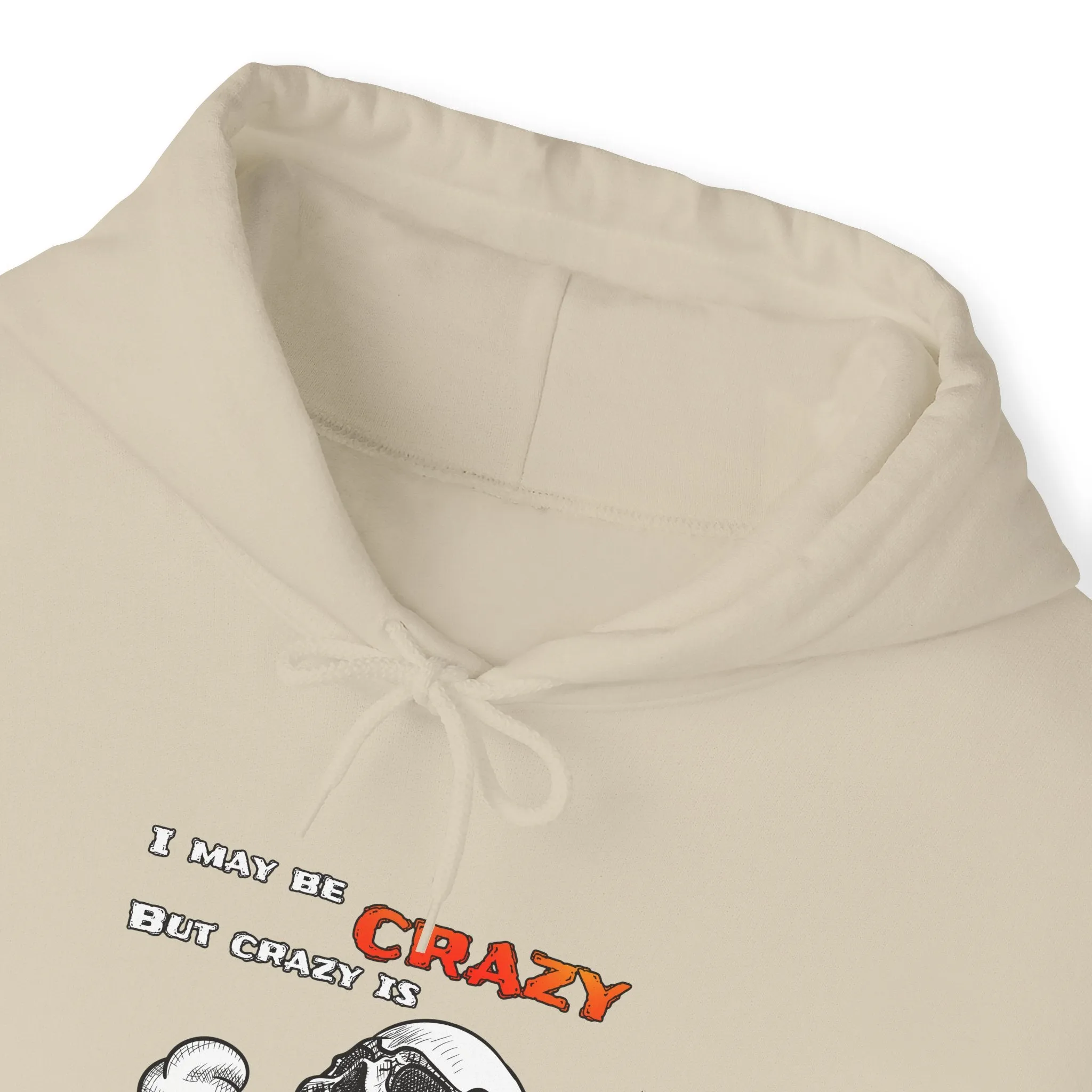 Crazy Skull Unisex Heavy Blend™ Hooded Sweatshirt