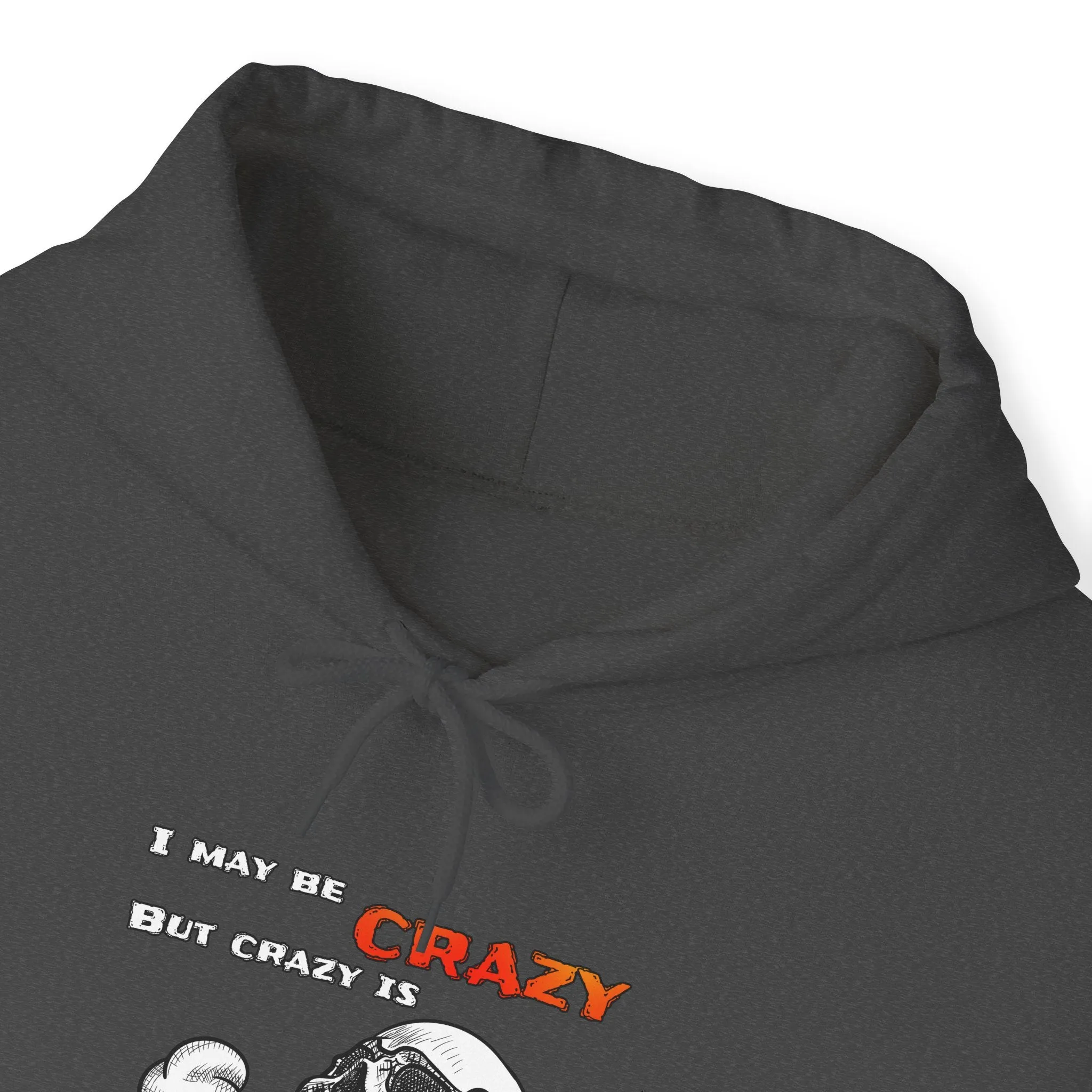 Crazy Skull Unisex Heavy Blend™ Hooded Sweatshirt