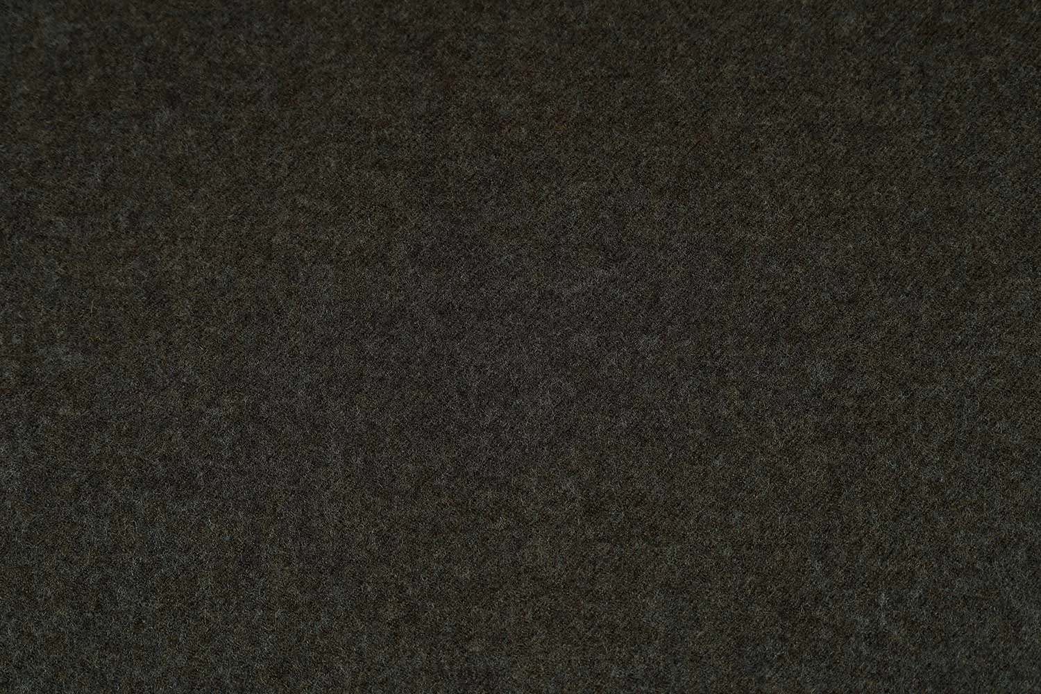 Dark Brown Plain Wool Fabric