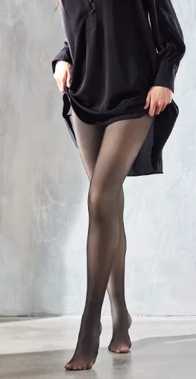 Fleece strømpebukser 280 Denier Tights