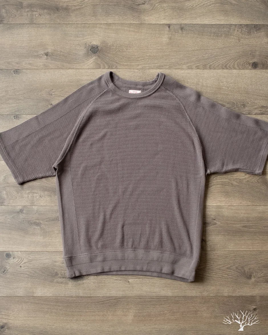 FN-THW-001 - Thermal Raglan Sleeve Tee - Charcoal