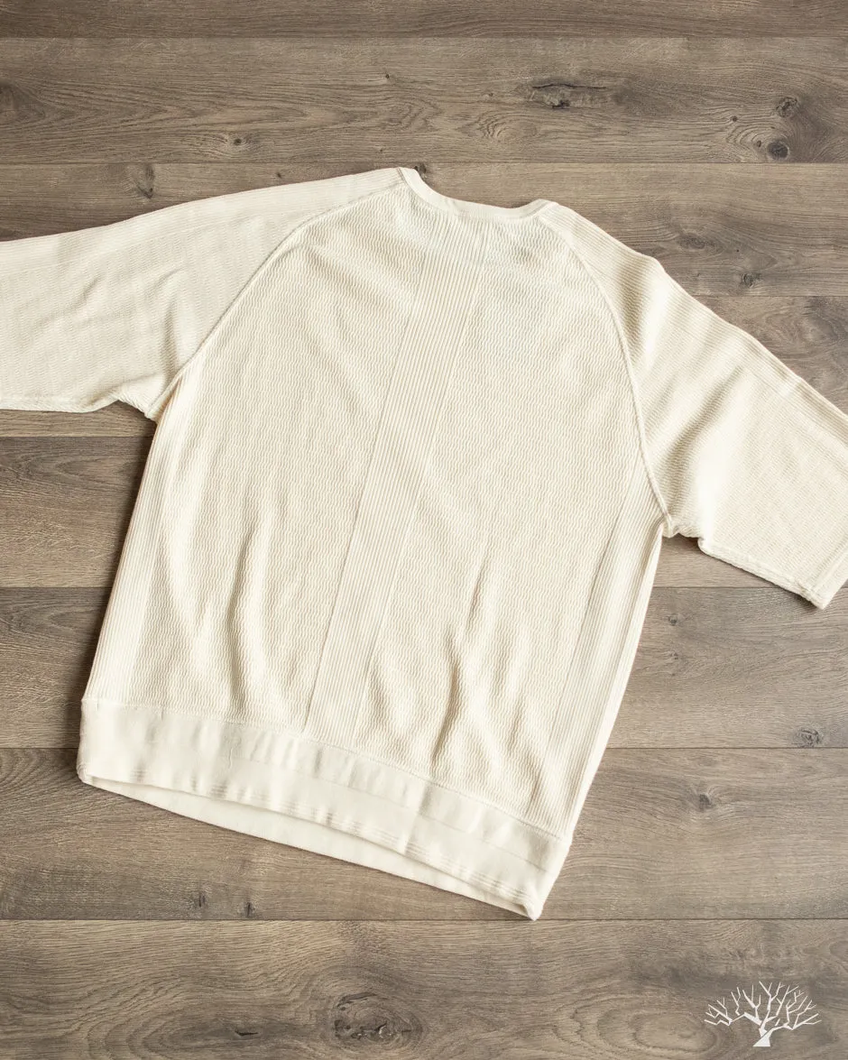 FN-THW-001 - Thermal Raglan Sleeve Tee - Ivory