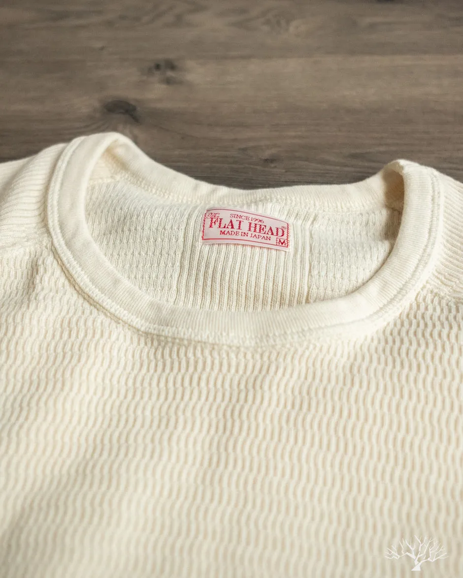 FN-THW-001 - Thermal Raglan Sleeve Tee - Ivory