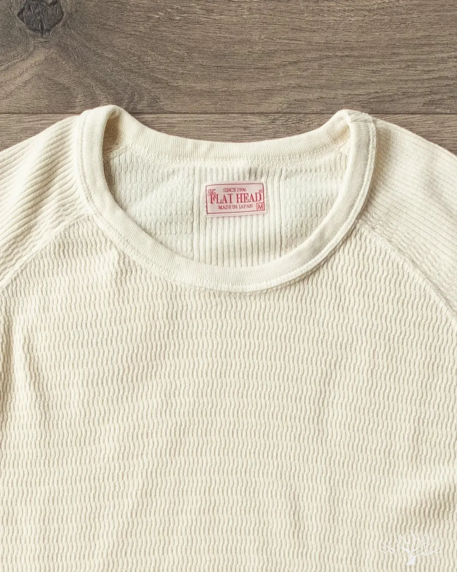 FN-THW-001 - Thermal Raglan Sleeve Tee - Ivory