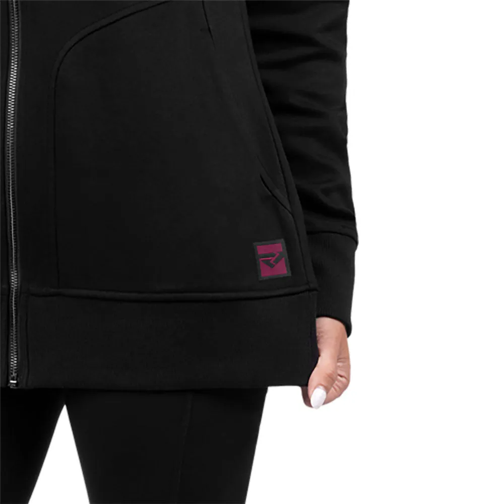 FXR Task Hoodie Black/Merlot