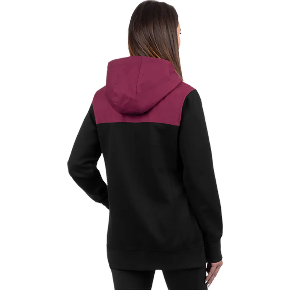 FXR Task Hoodie Black/Merlot