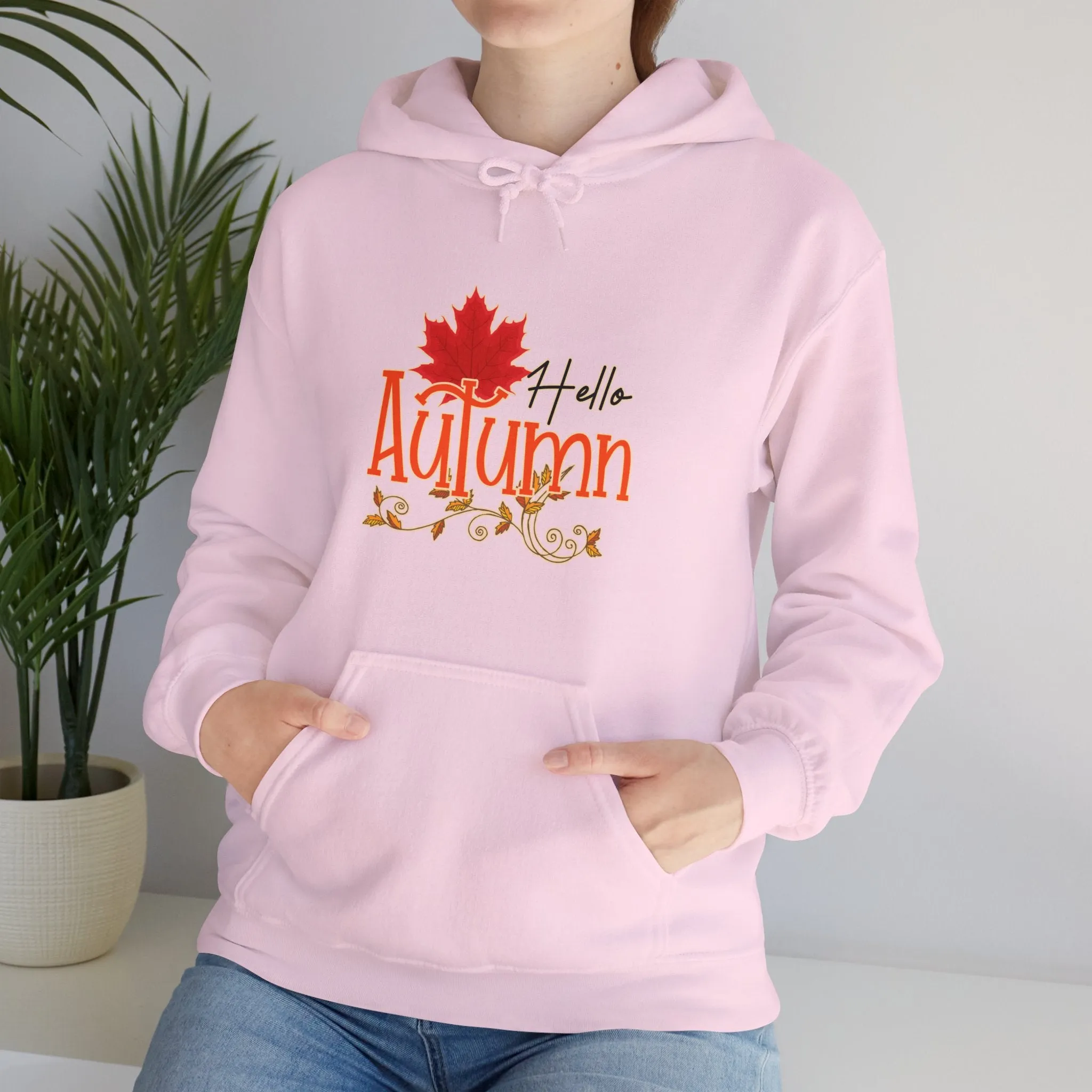 Hello Autumn Unisex Heavy Blend™ Hooded Sweatshirt