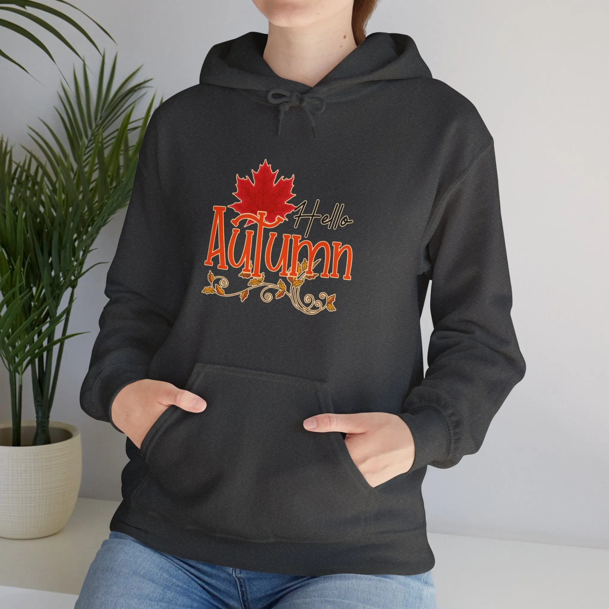 Hello Autumn Unisex Heavy Blend™ Hooded Sweatshirt