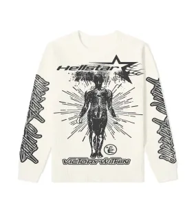 Hellstar Studios Victory Thermal Long Sleeve Cream