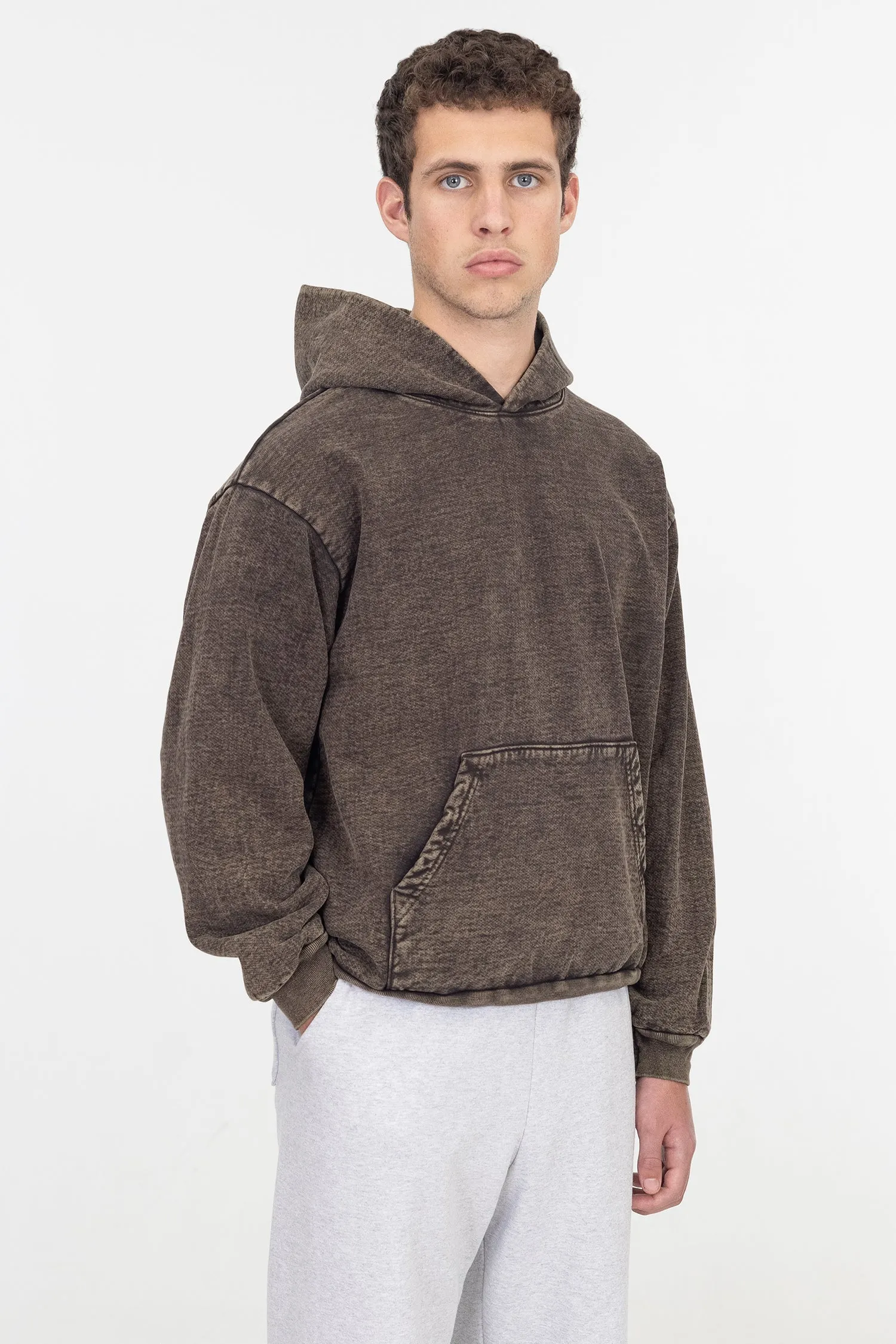 HF09 - Heavy Fleece Hoodie (Mineral Wash)