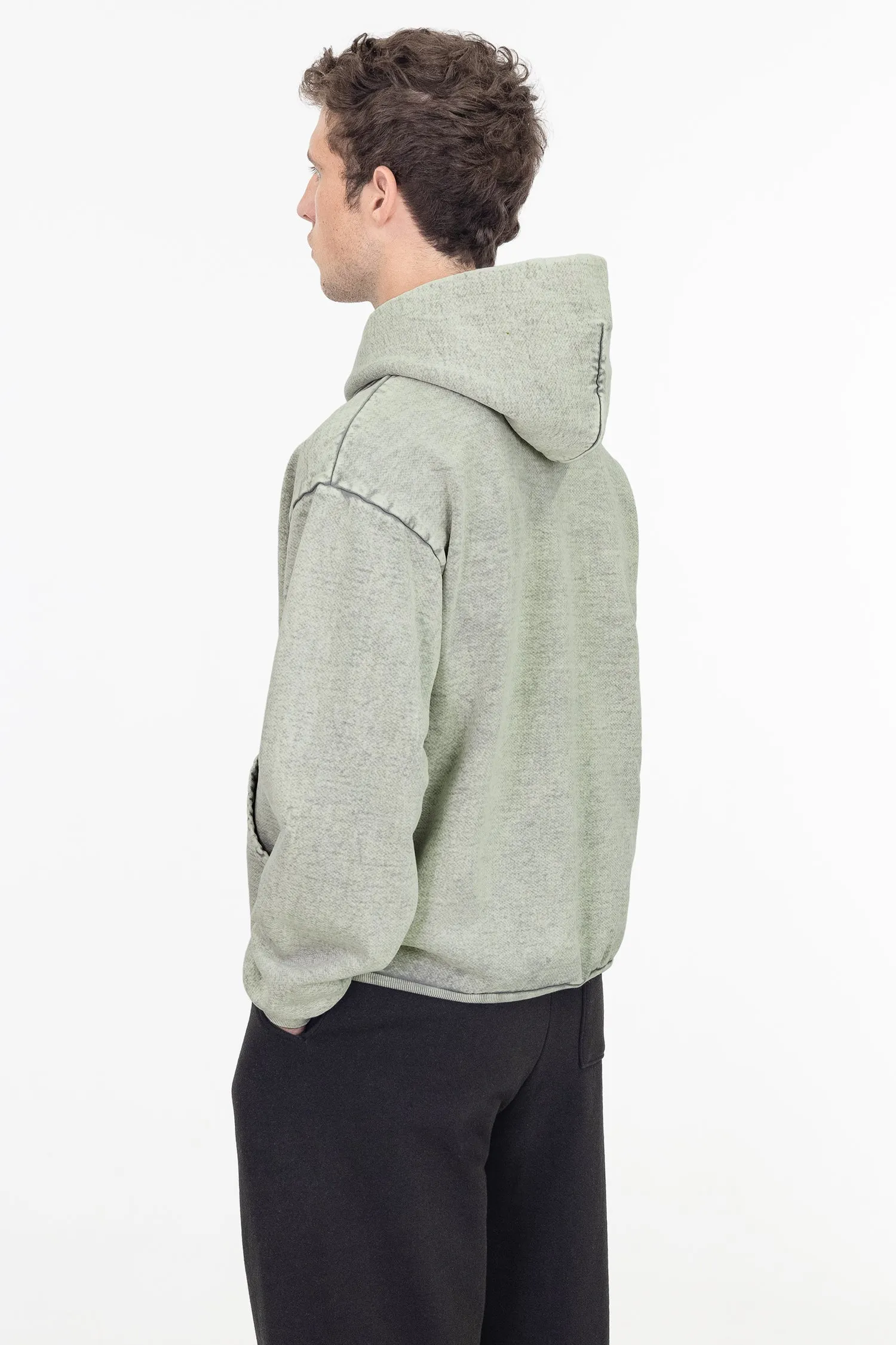 HF09 - Heavy Fleece Hoodie (Mineral Wash)