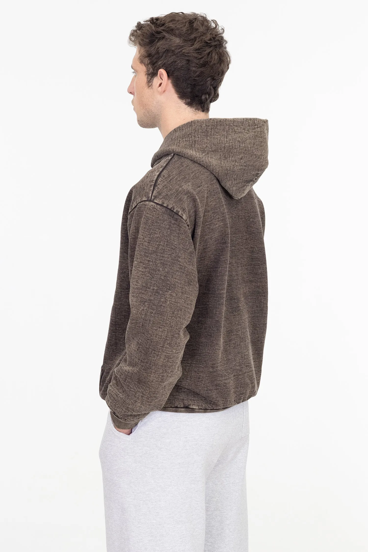 HF09 - Heavy Fleece Hoodie (Mineral Wash)