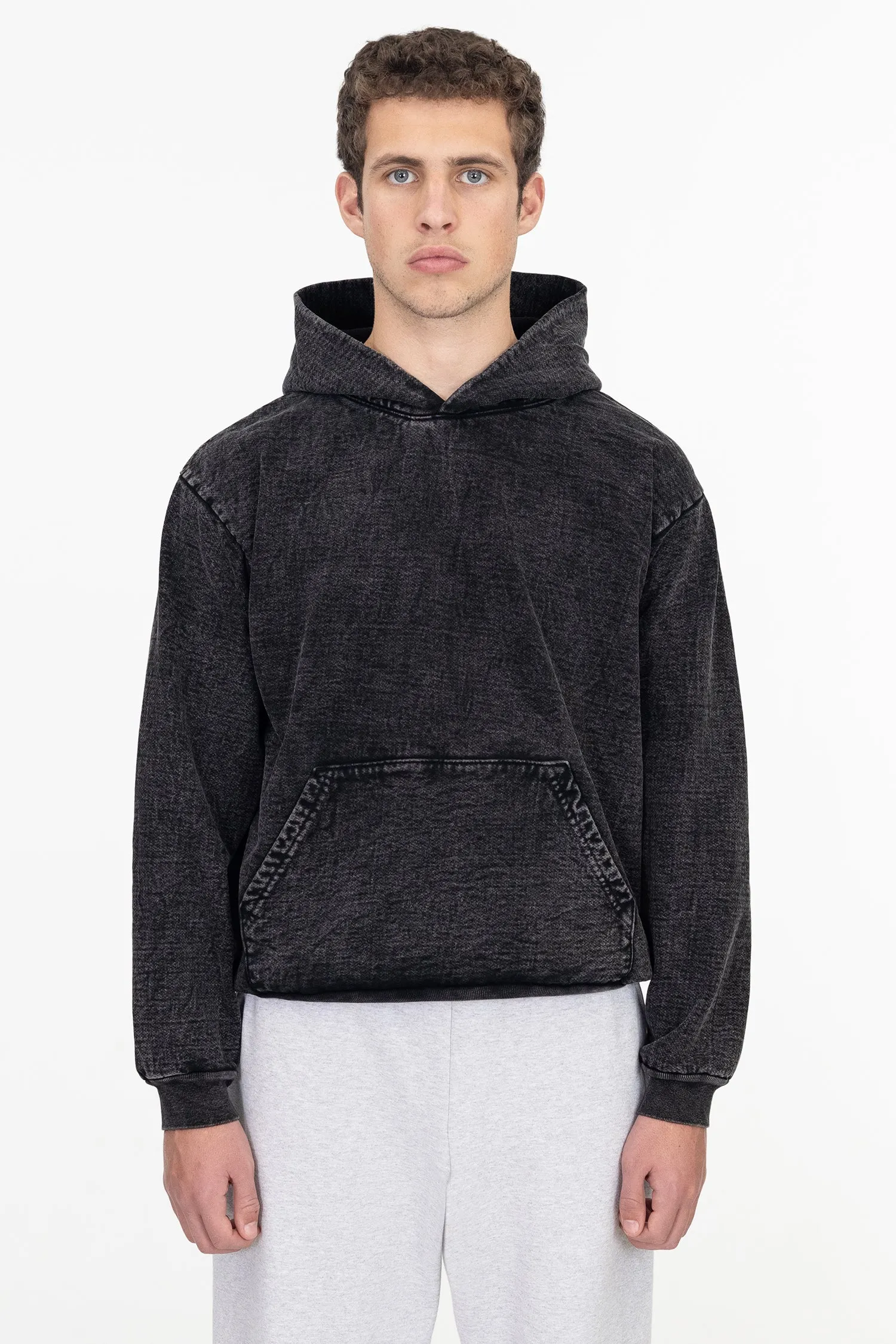 HF09 - Heavy Fleece Hoodie (Mineral Wash)