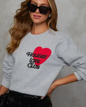 Holiday Love Club Sweatshirt