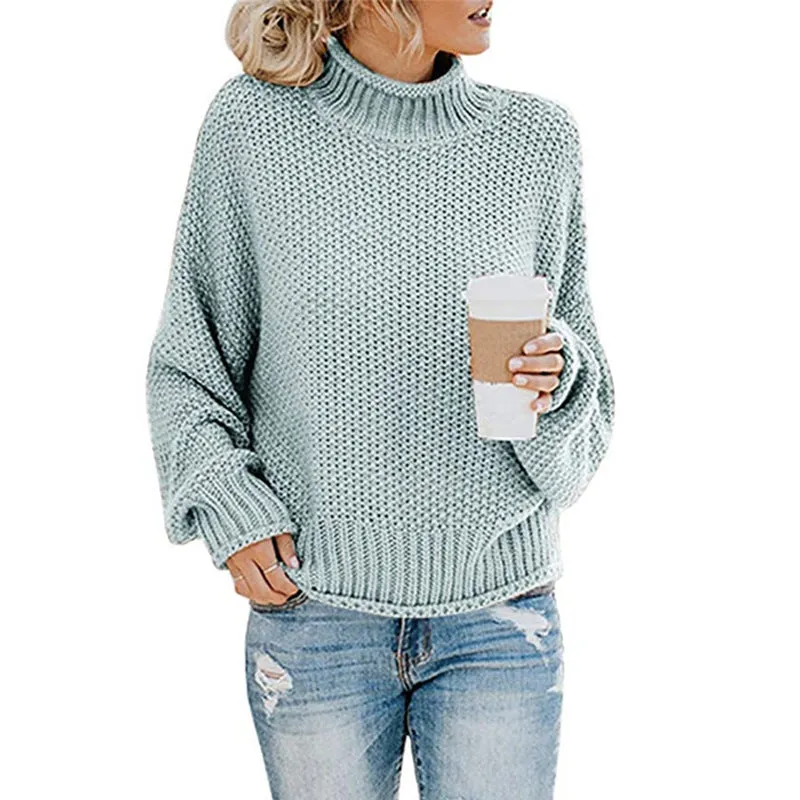 Hollow thick casual sweater