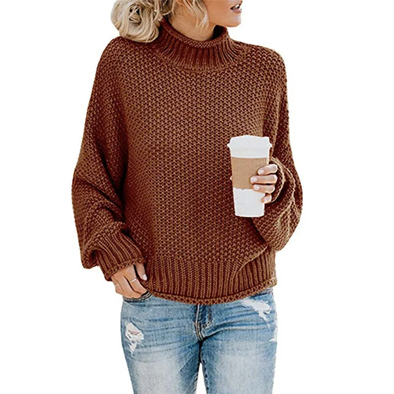 Hollow thick casual sweater