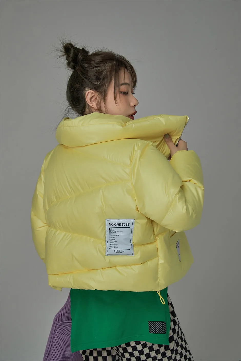 Just Be True To Yourself Padded Jacket