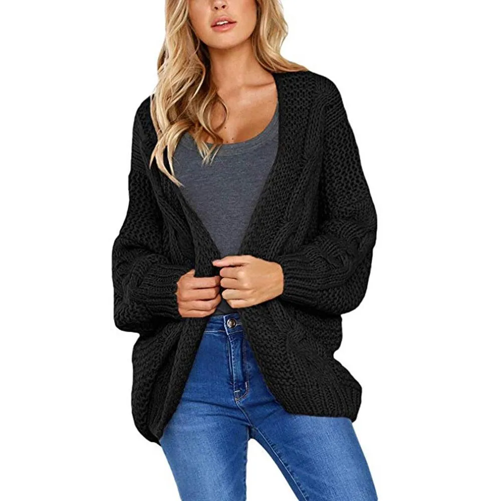 KARI CABLEKNIT CARDIGAN