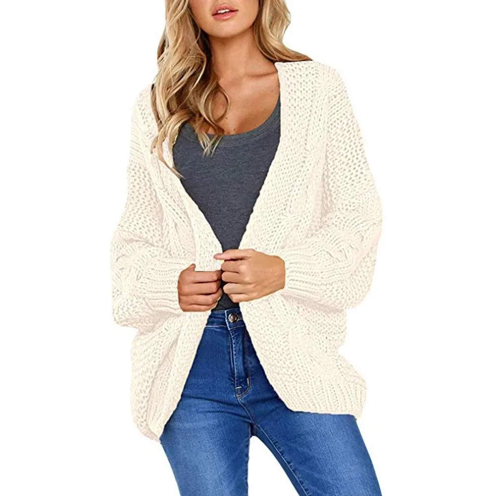 KARI CABLEKNIT CARDIGAN