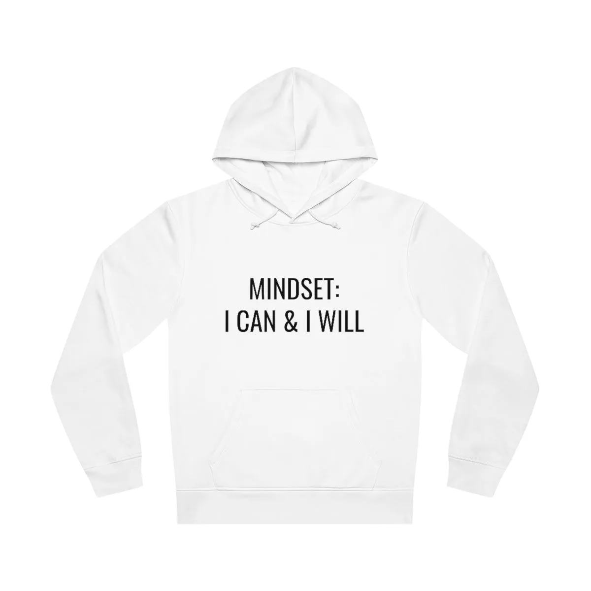 Mindset: I Can & I Will Unisex Drummer Hoodie