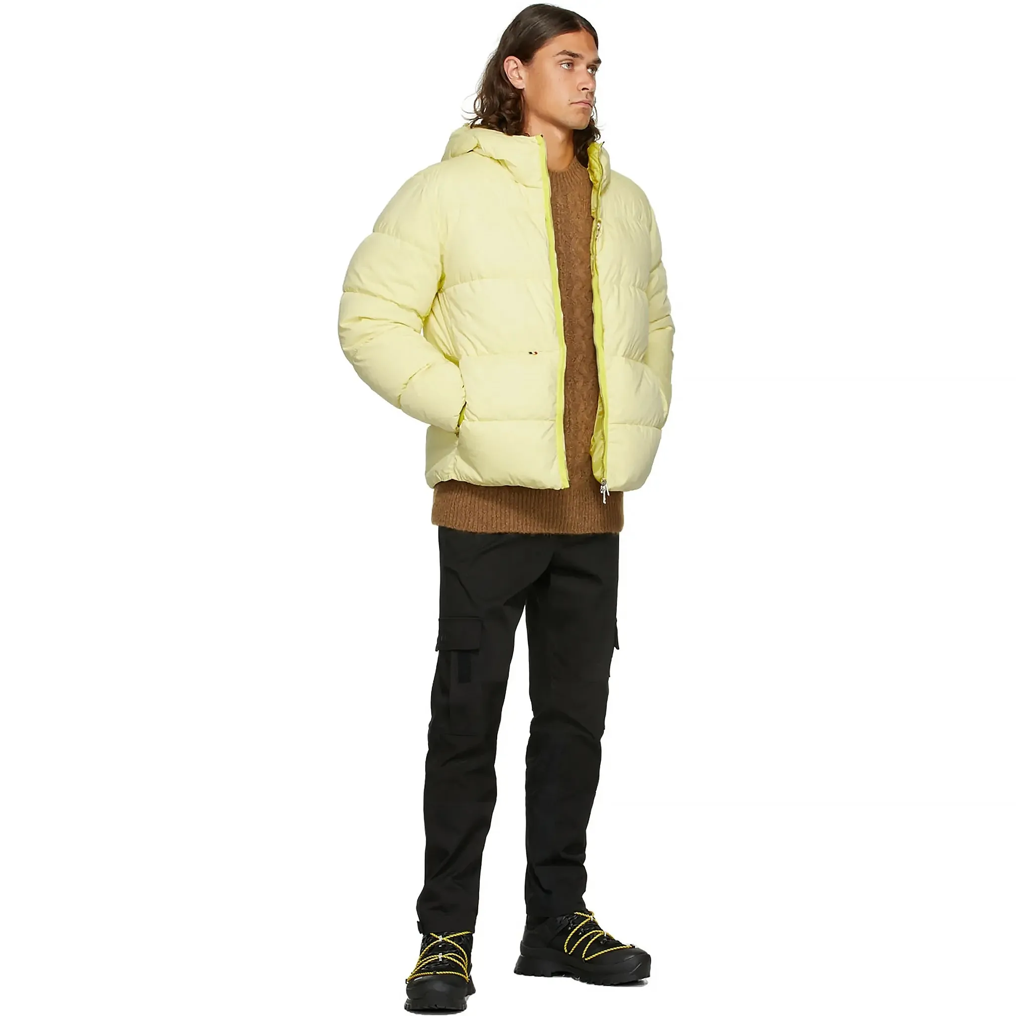 Moncler Paviot Padded Yellow Jacket