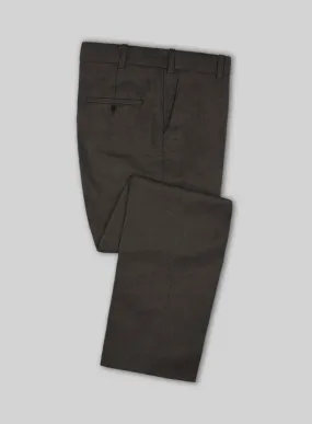 Napolean Intense Brown Wool Pants