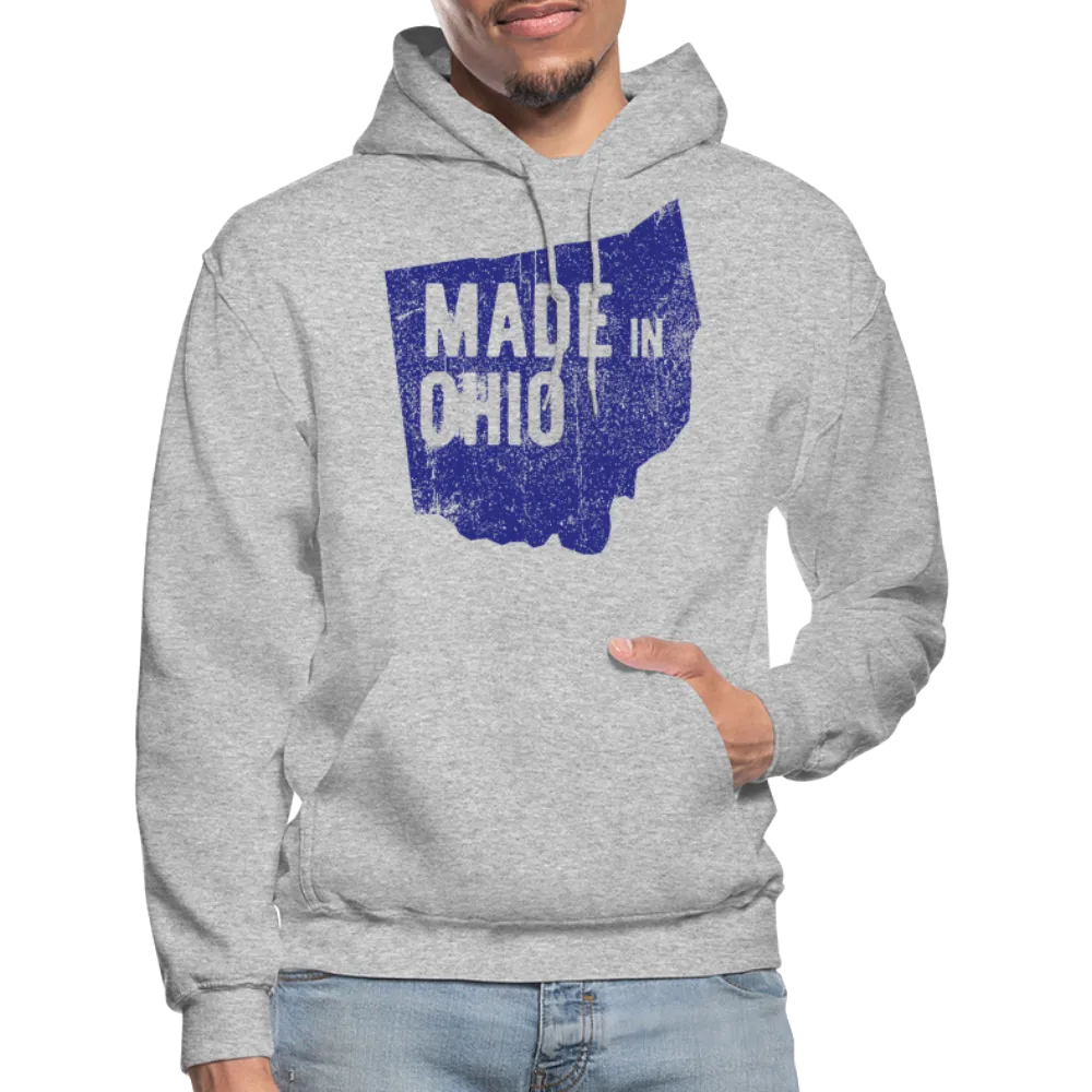 Ohio - Made in Ohio Blue Heavy Blend Adult Hoodie