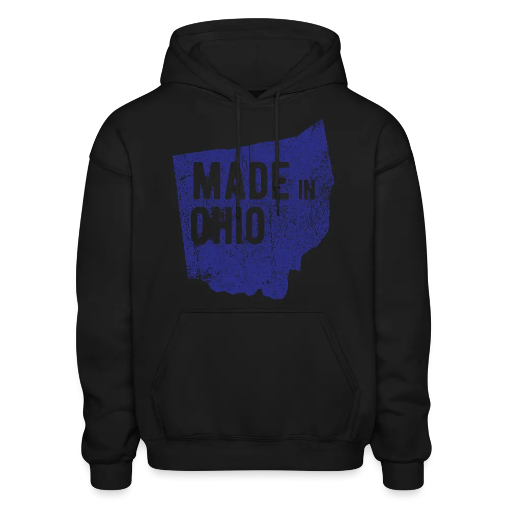 Ohio - Made in Ohio Blue Heavy Blend Adult Hoodie