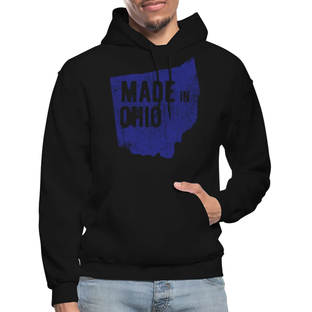 Ohio - Made in Ohio Blue Heavy Blend Adult Hoodie