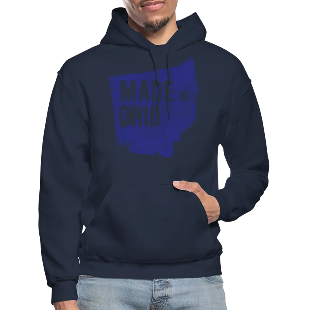 Ohio - Made in Ohio Blue Heavy Blend Adult Hoodie