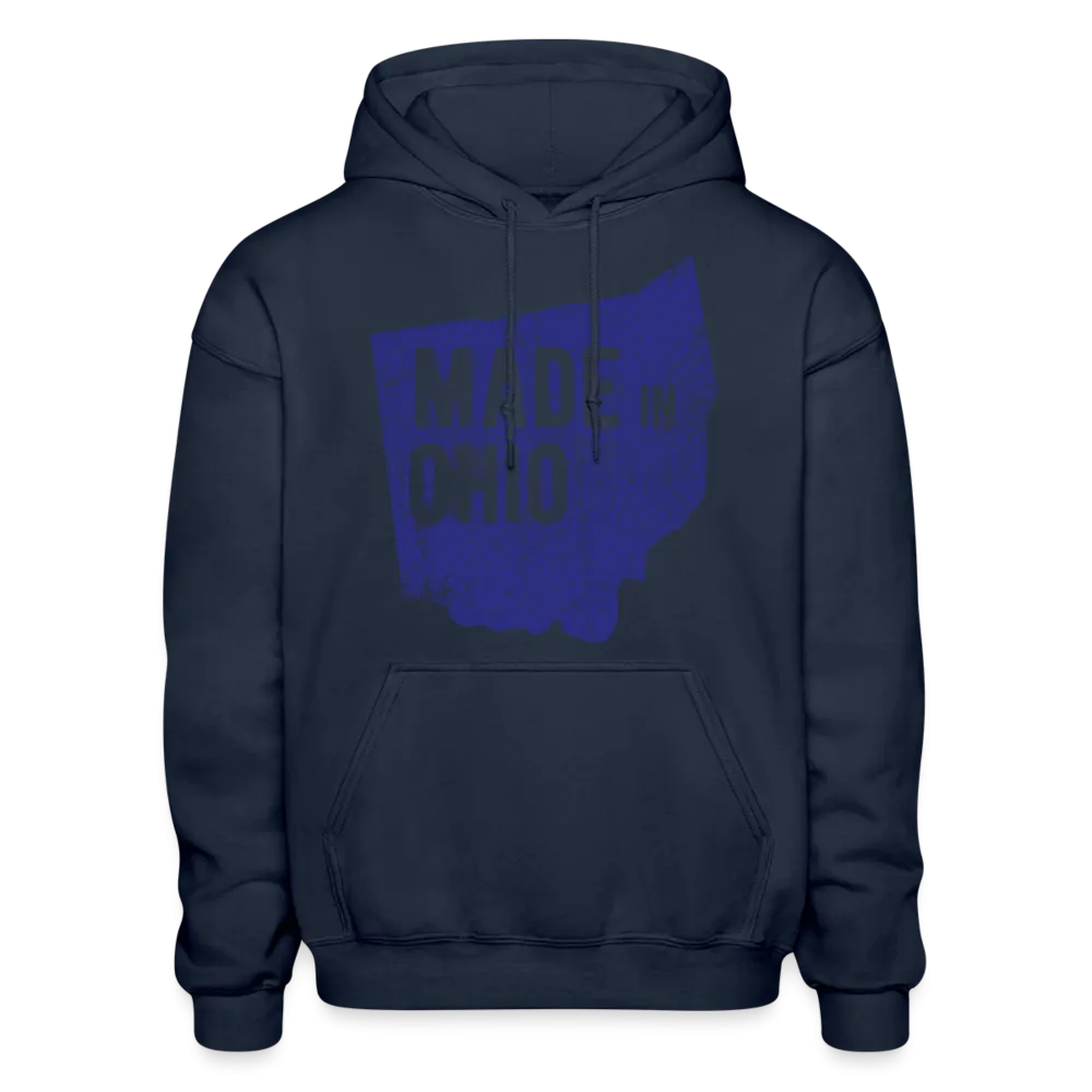 Ohio - Made in Ohio Blue Heavy Blend Adult Hoodie