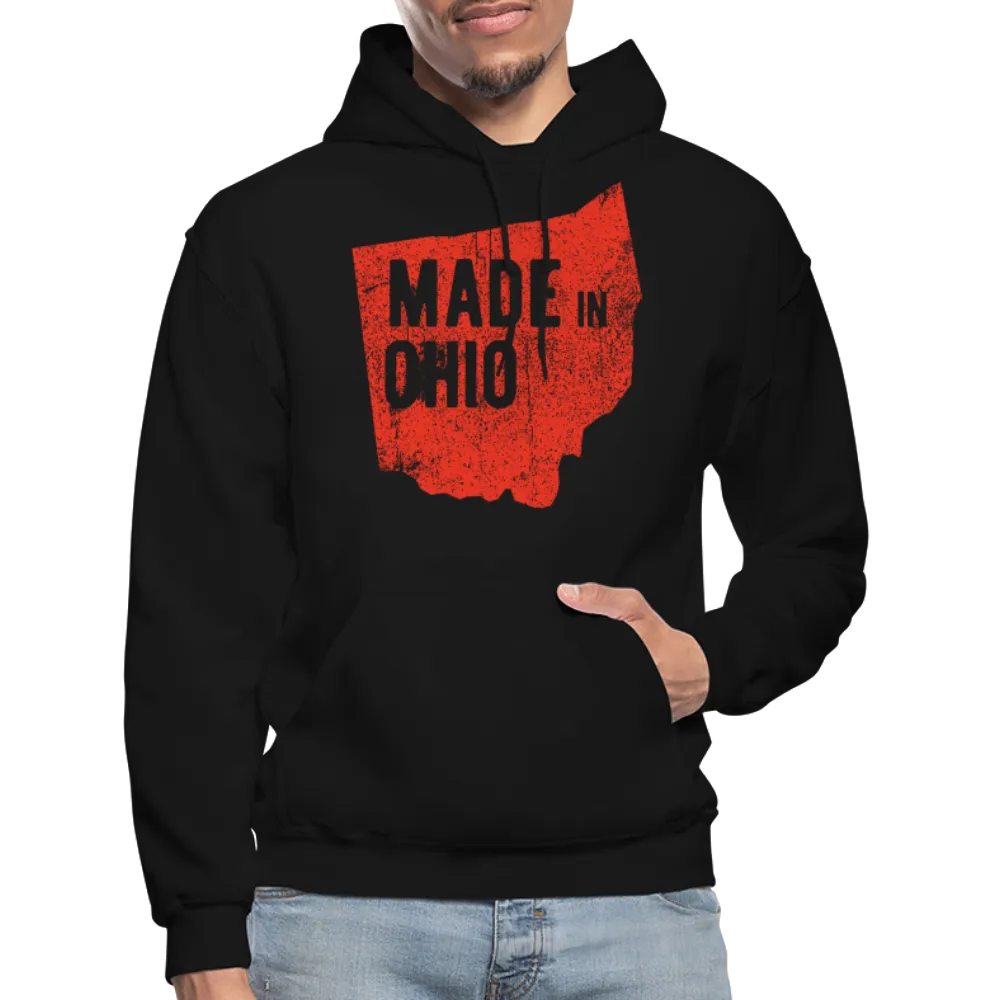 Ohio - Made in Ohio Red Heavy Blend Adult Hoodie