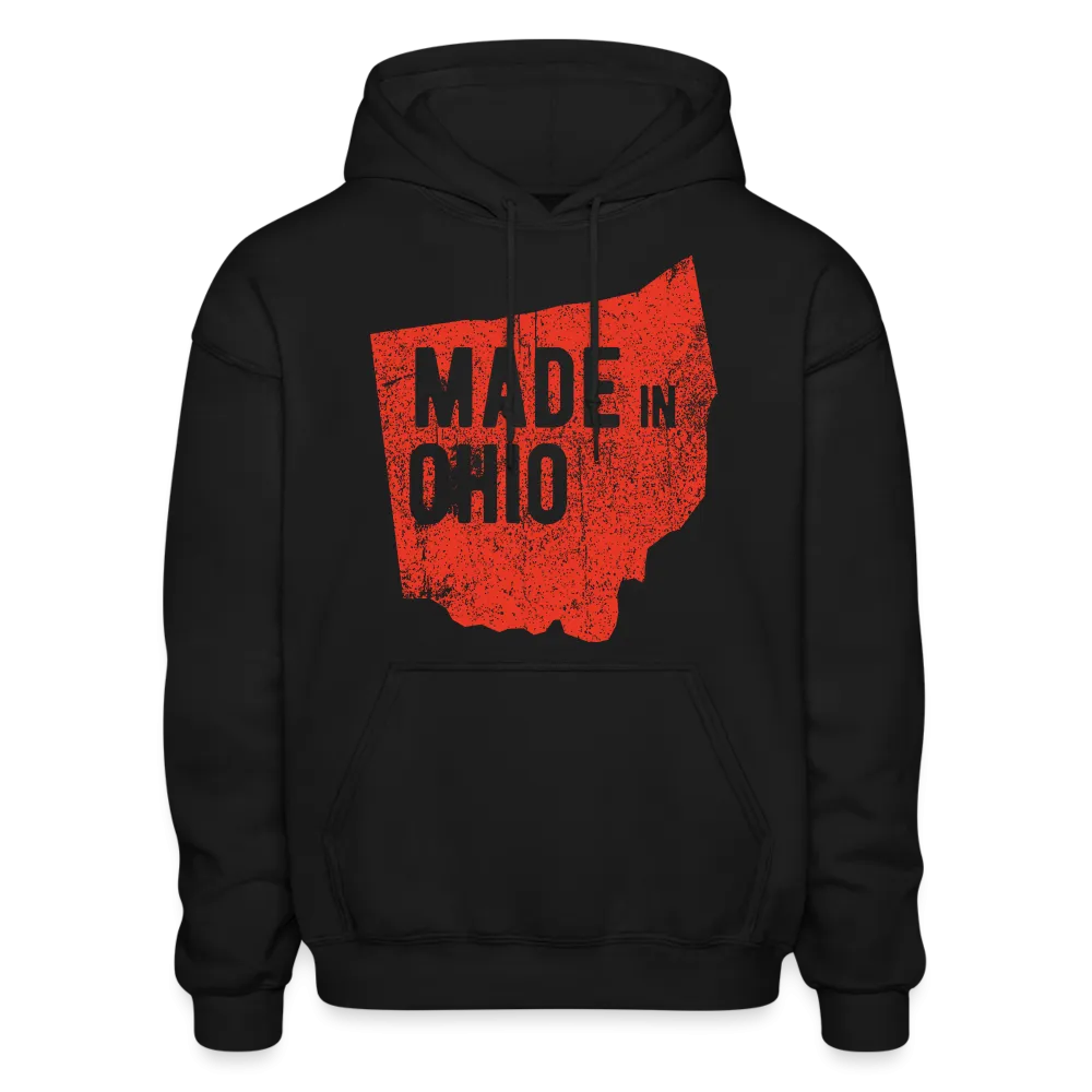 Ohio - Made in Ohio Red Heavy Blend Adult Hoodie