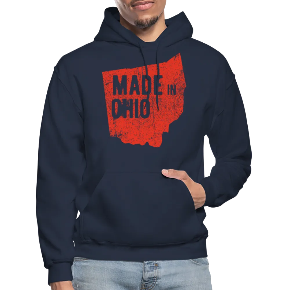 Ohio - Made in Ohio Red Heavy Blend Adult Hoodie