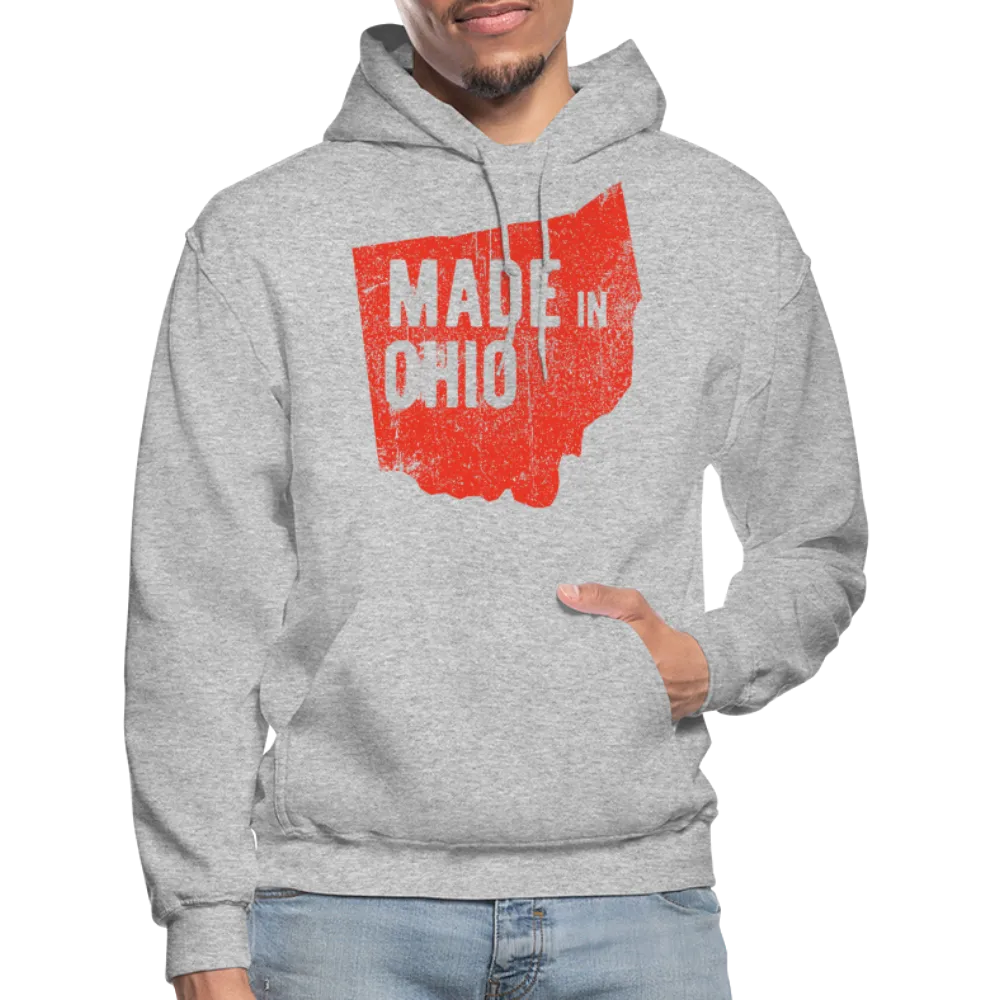 Ohio - Made in Ohio Red Heavy Blend Adult Hoodie