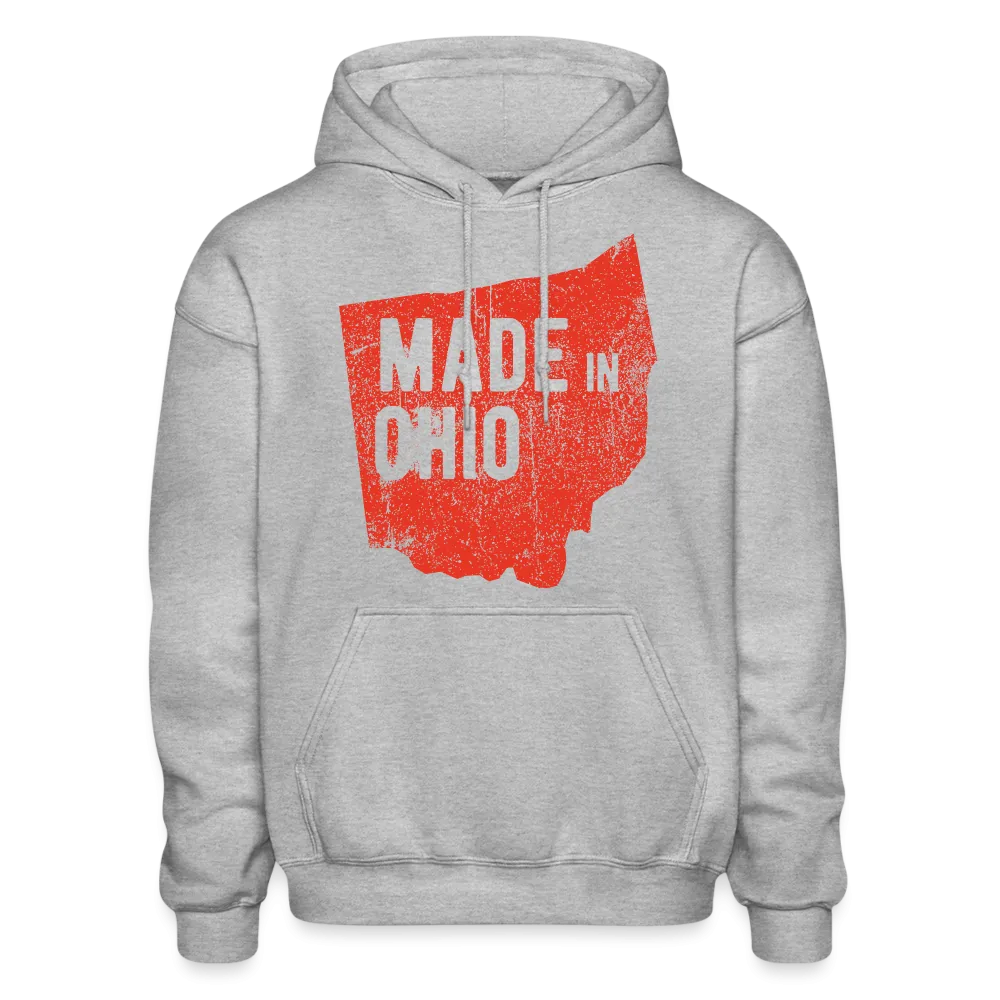 Ohio - Made in Ohio Red Heavy Blend Adult Hoodie