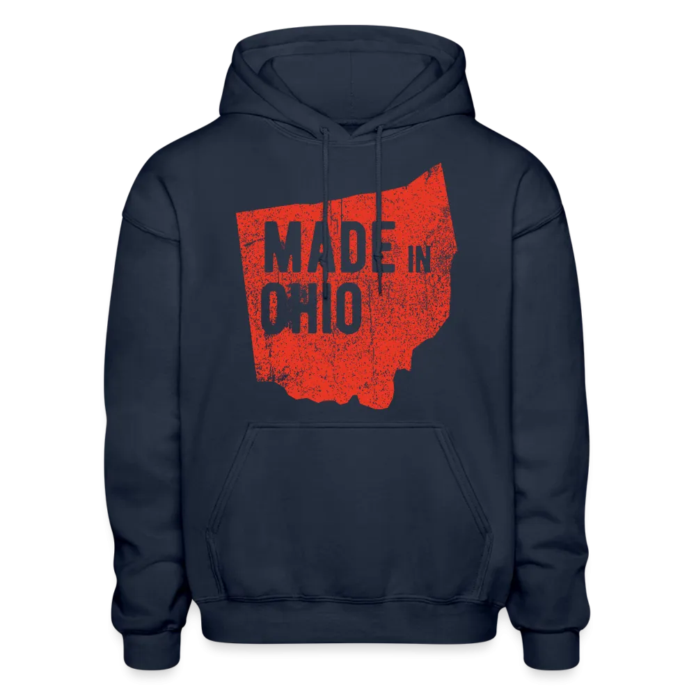 Ohio - Made in Ohio Red Heavy Blend Adult Hoodie