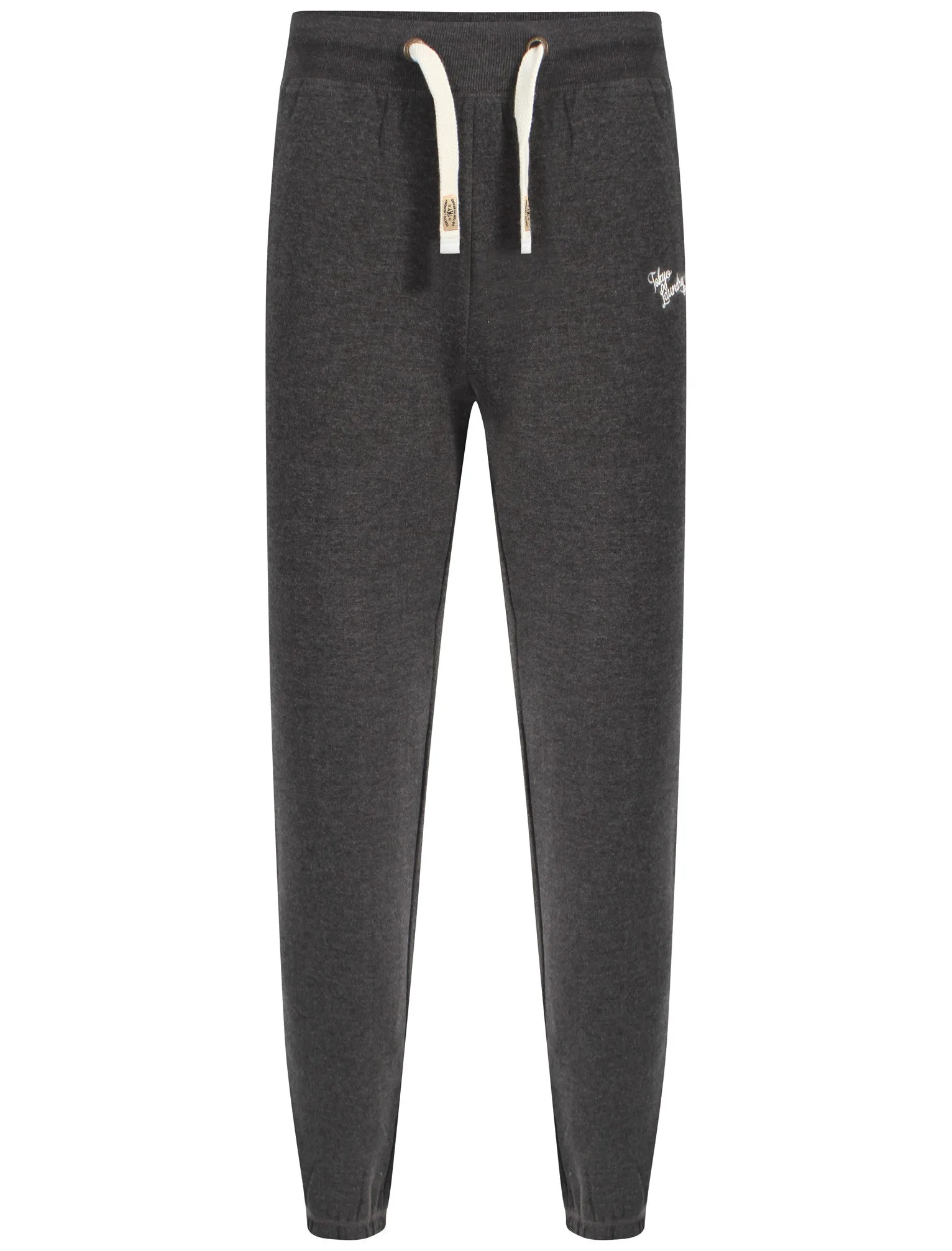 Point Mesa Joggers in Charcoal Marl - Tokyo Laundry