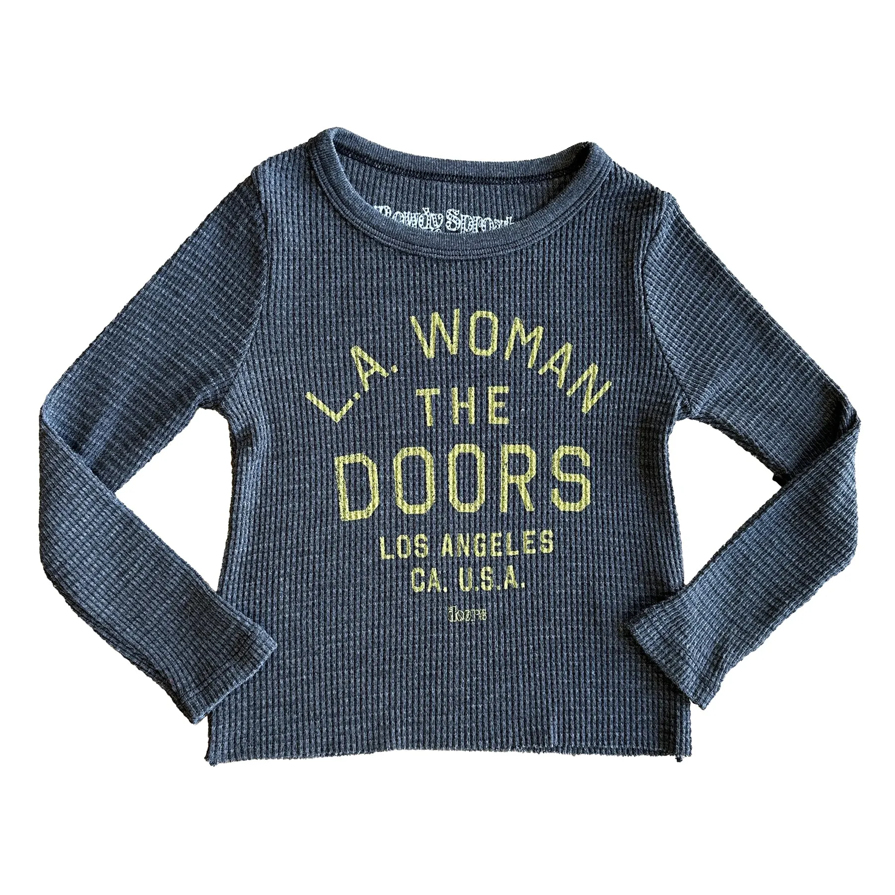 Rowdy Sprout Doors LA Woman Long Sleeve Thermal Tee