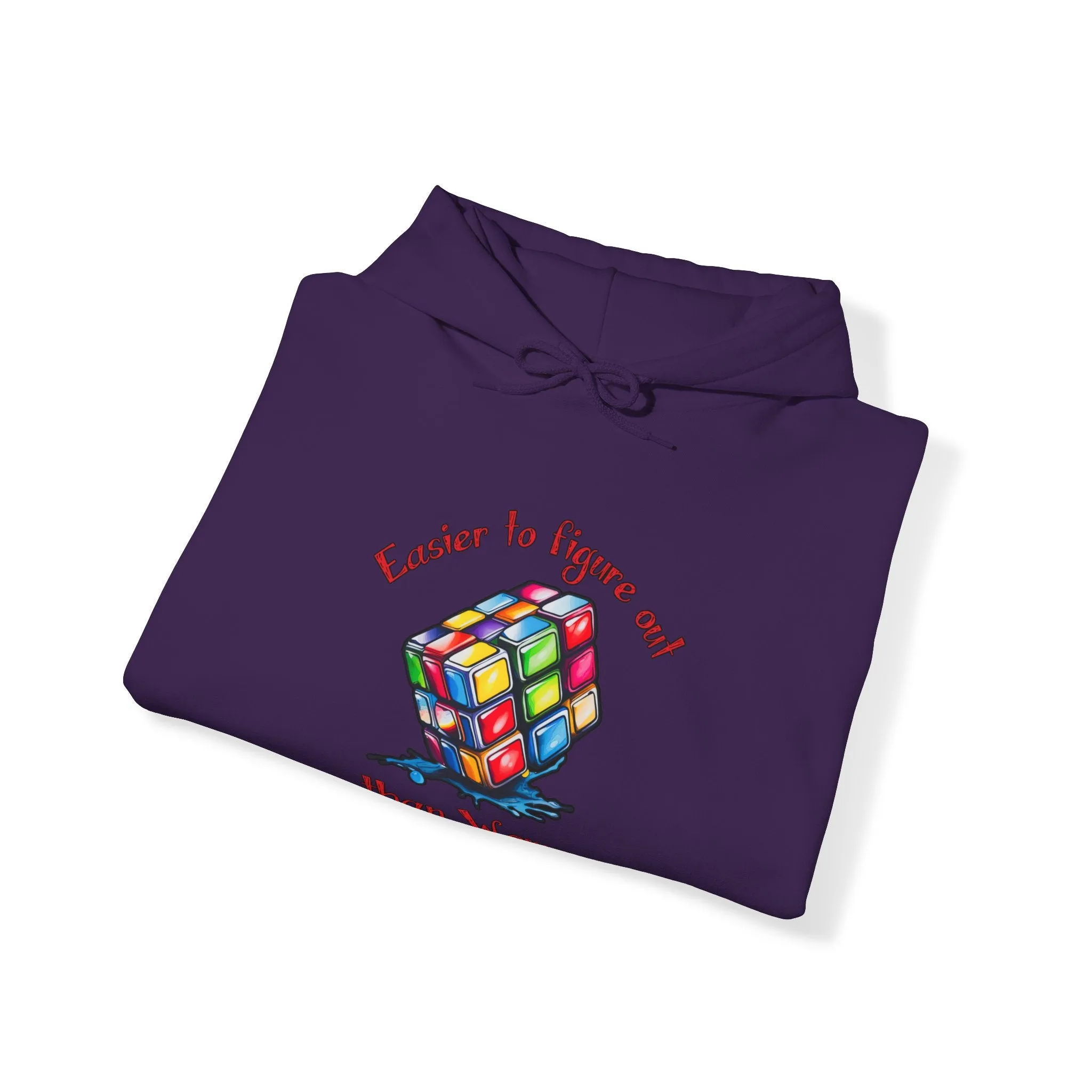 Rubik Cube Unisex Heavy Blend™ Hooded Sweatshirt