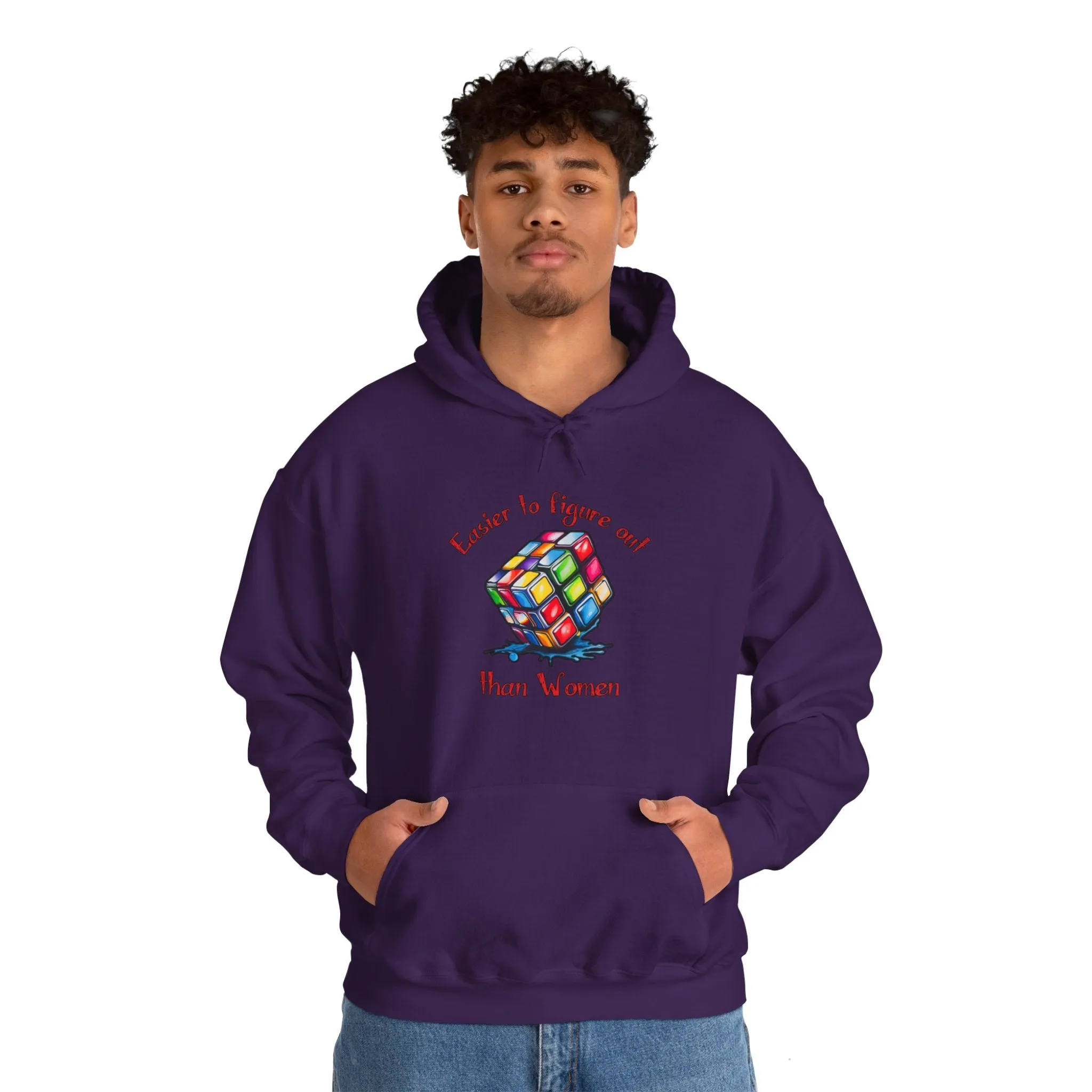 Rubik Cube Unisex Heavy Blend™ Hooded Sweatshirt