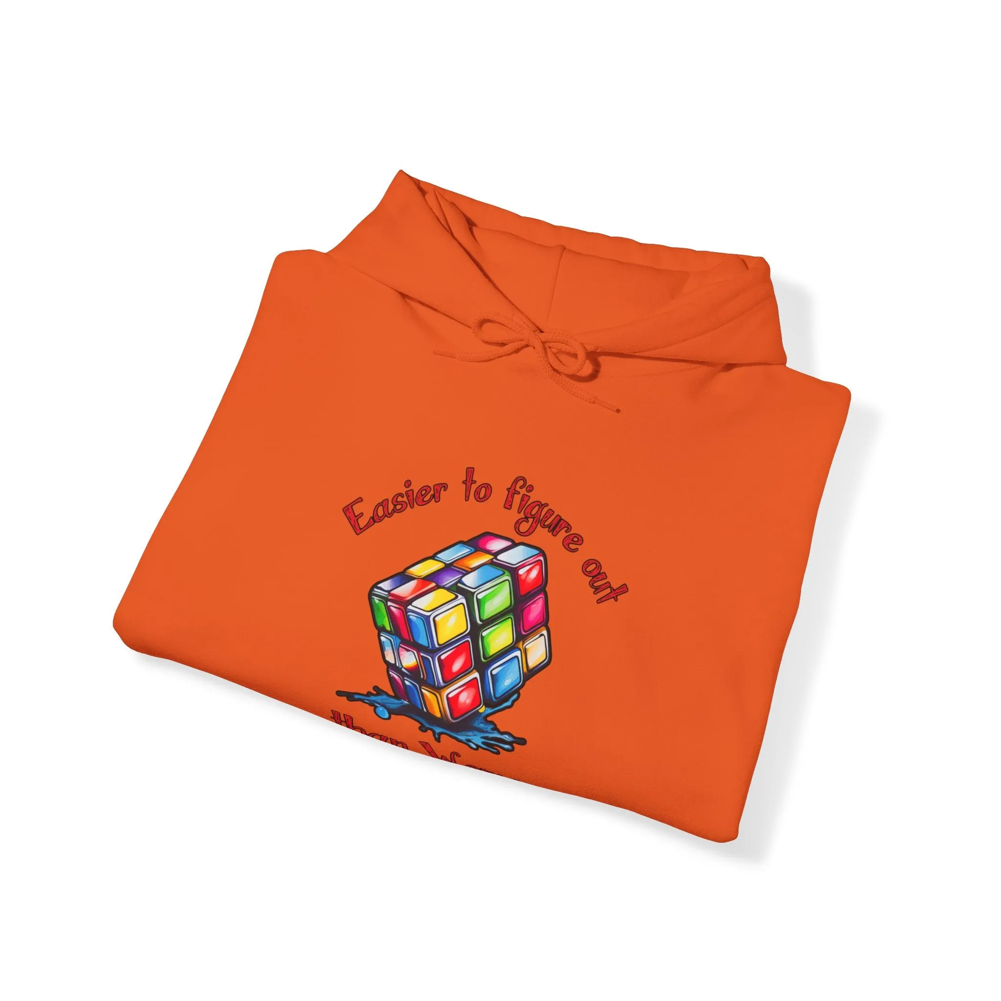 Rubik Cube Unisex Heavy Blend™ Hooded Sweatshirt